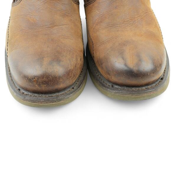 Harley Davidson Chelsea Boots Mens 11 Brown Leather Motorcycle Bikercore 93040 - Picture 9 of 11